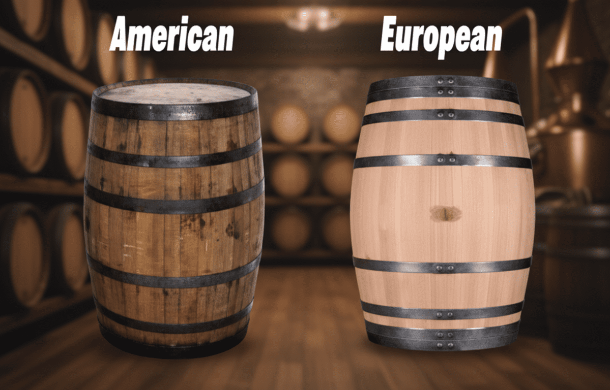 아메리칸 오크와 유러피언 오크 비교