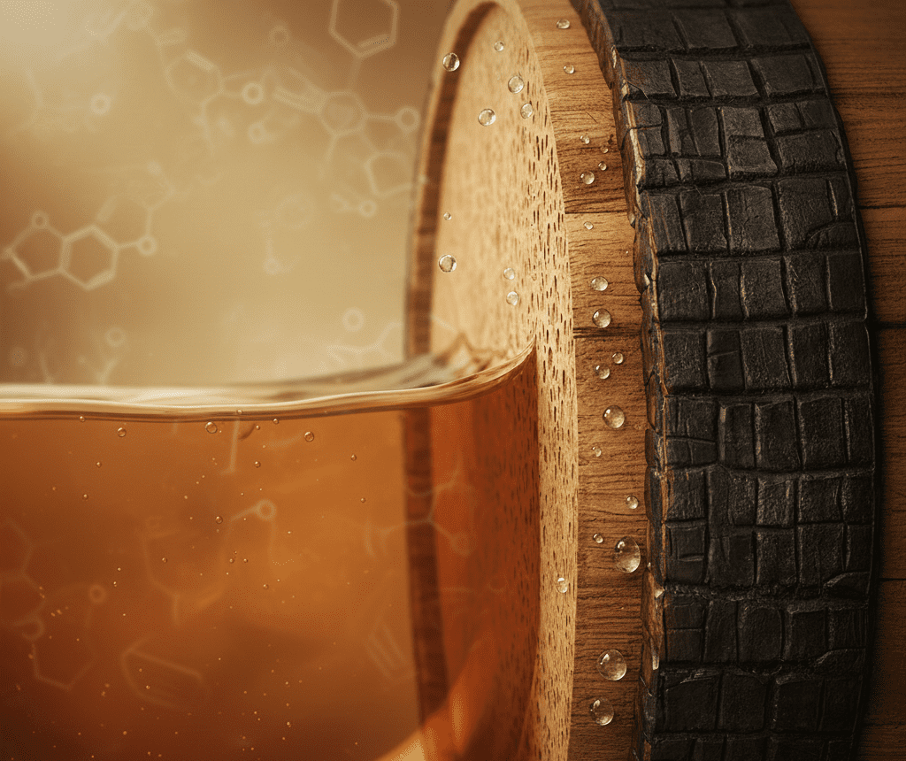 오크통과 위스키