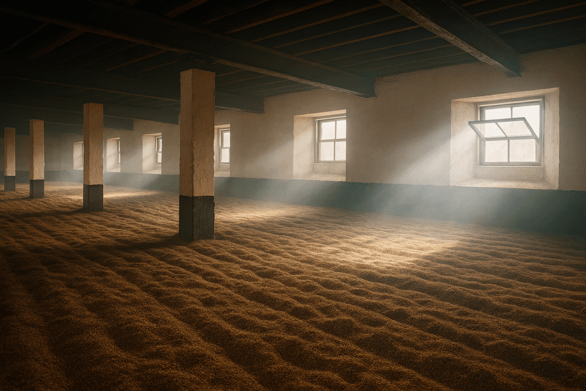 피트를 입히기 위해 몰트를 펼쳐놓은 모습