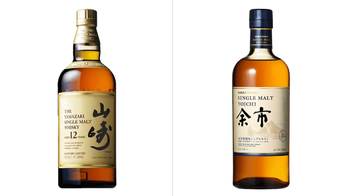 재패니즈 위스키 종류(야마자키, 요이치)