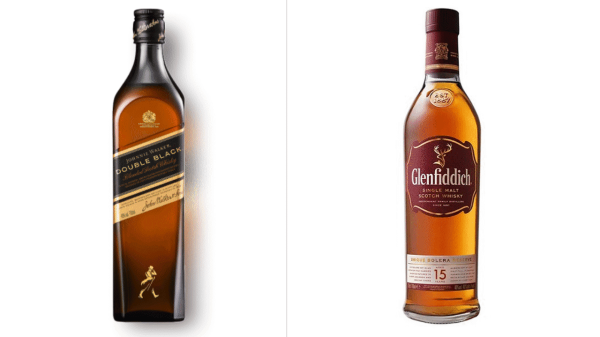 스코틀랜드 위스키 종류. 조니워커와 글렌피딕