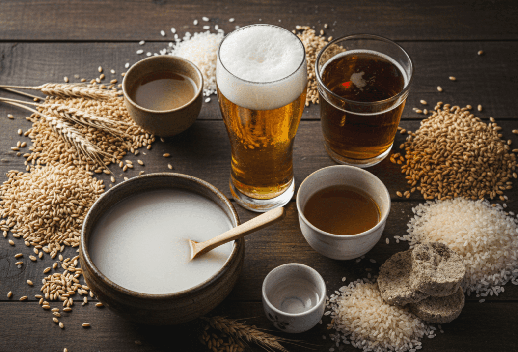 곡물 기반 발효주