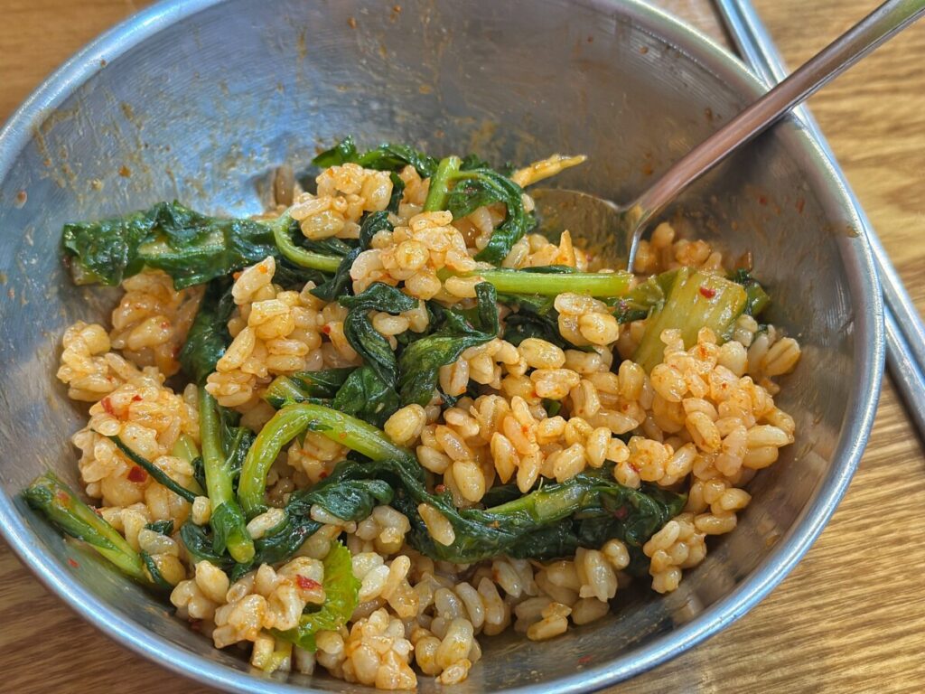 봉평옹심이메밀칼국수_열무비빔밥2