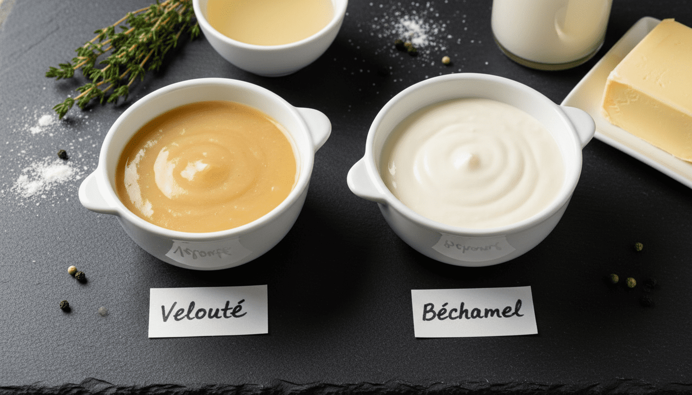 벨루테 vs 베샤멜