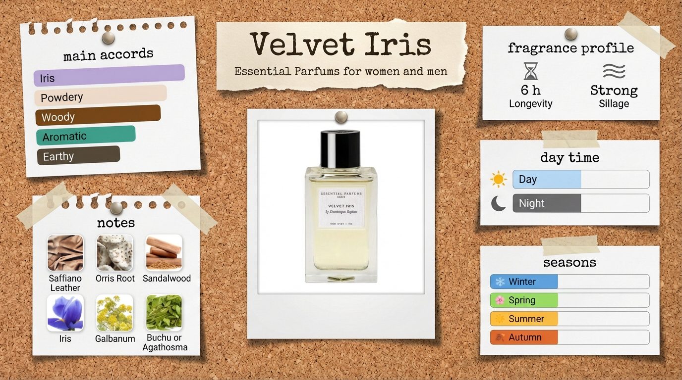 에센셜 퍼퓸 벨벳 아이리스