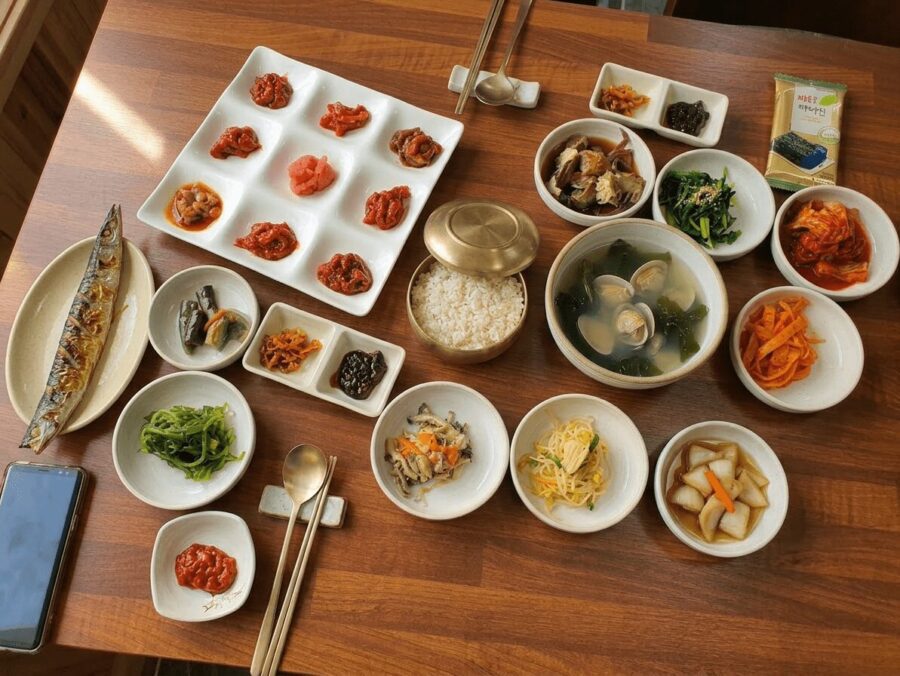 젓갈백반