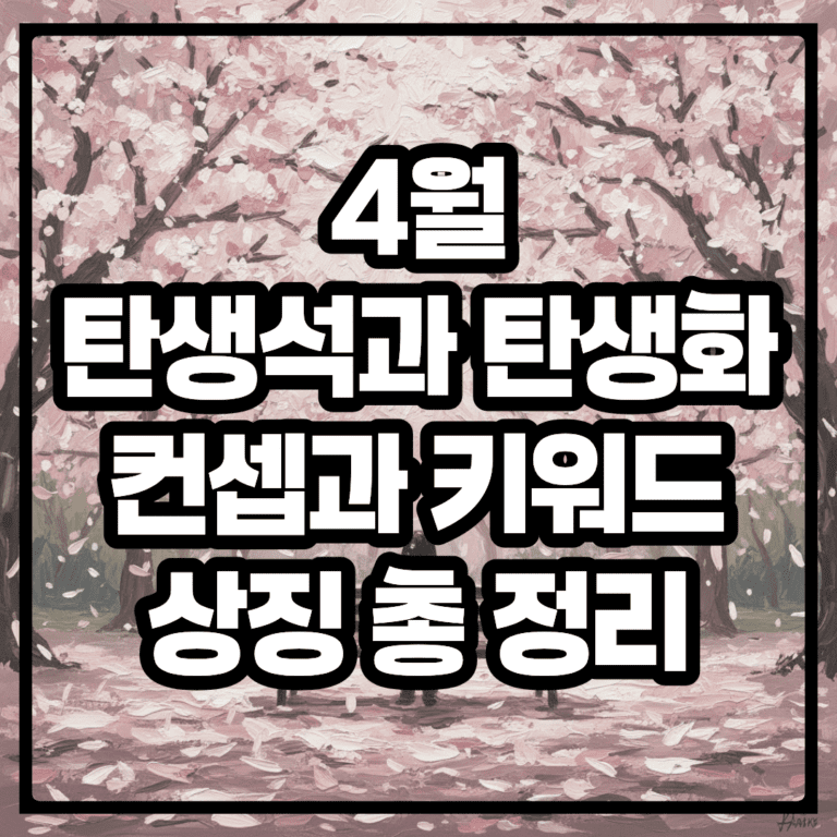 4월 컨셉