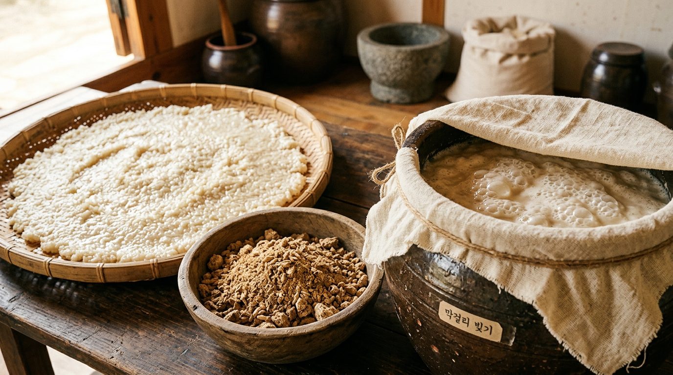 막걸리 도수, 6도에서 19도 막걸리까지 종류별 비교 count(title)%, 막걸리 만드는 재료