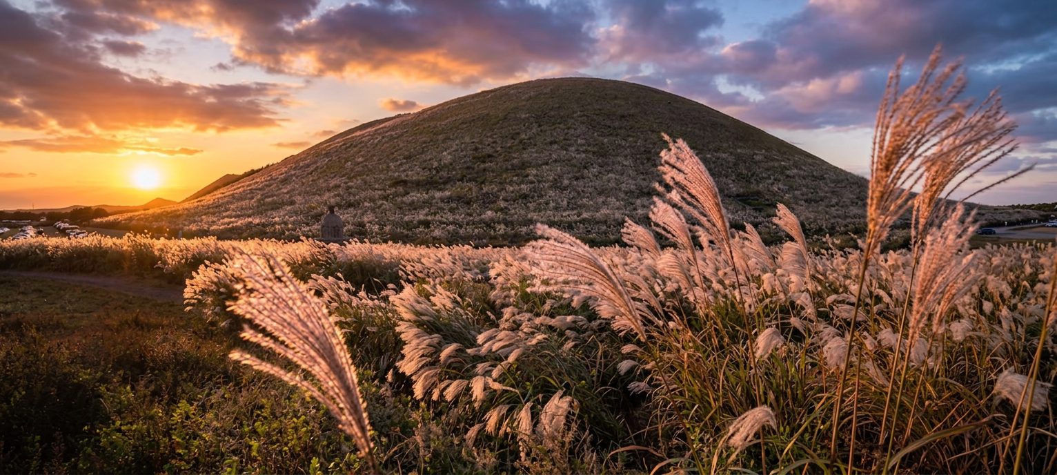 제주 북서쪽 가볼만한 곳, 애월,협재,한경 숨은 명소 총 정리 count(title)%, 새별오름
