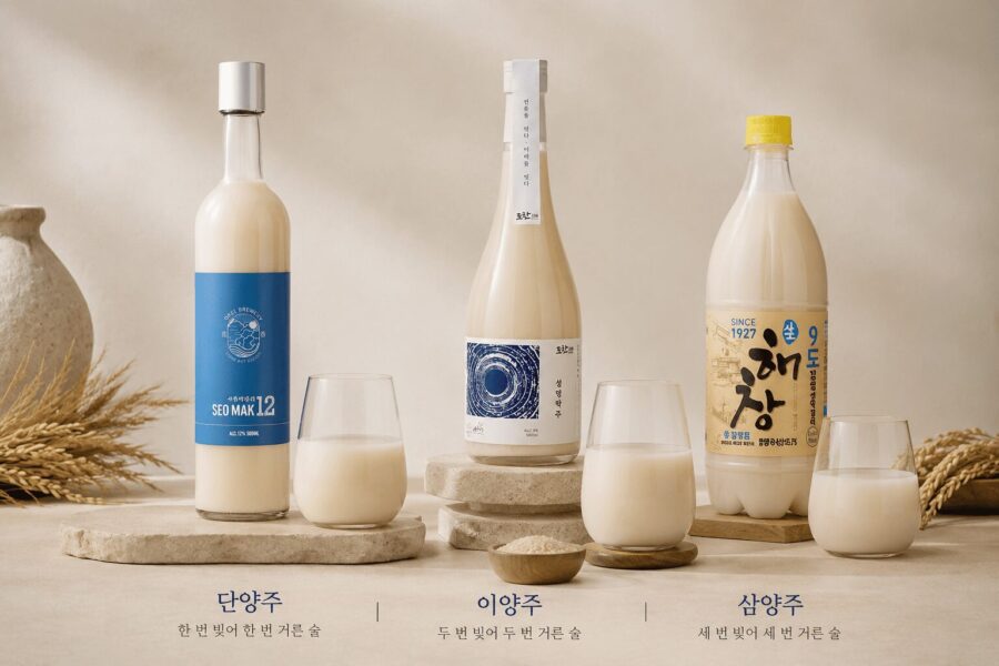 온지술도가 청명 탁주  해창 막걸리(단양주, 이양주, 삼양주 막걸리)