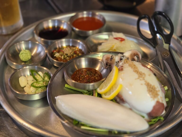 [서울/신림] 막해 – 갑오징어 통찜과 광어 소금김밥 해산물 해물포차 맛집