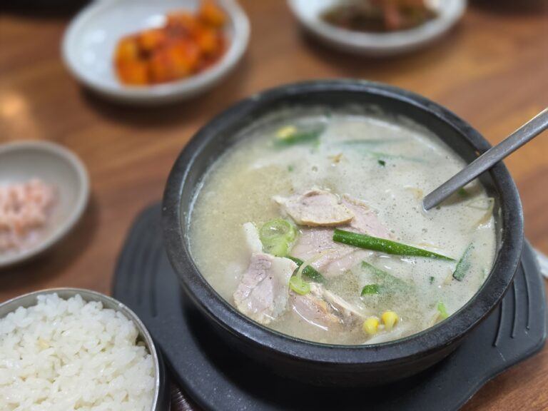 [경남/하동] 화개장터 옛날국밥 – 화개장터 아침을 여는 국밥 맛집