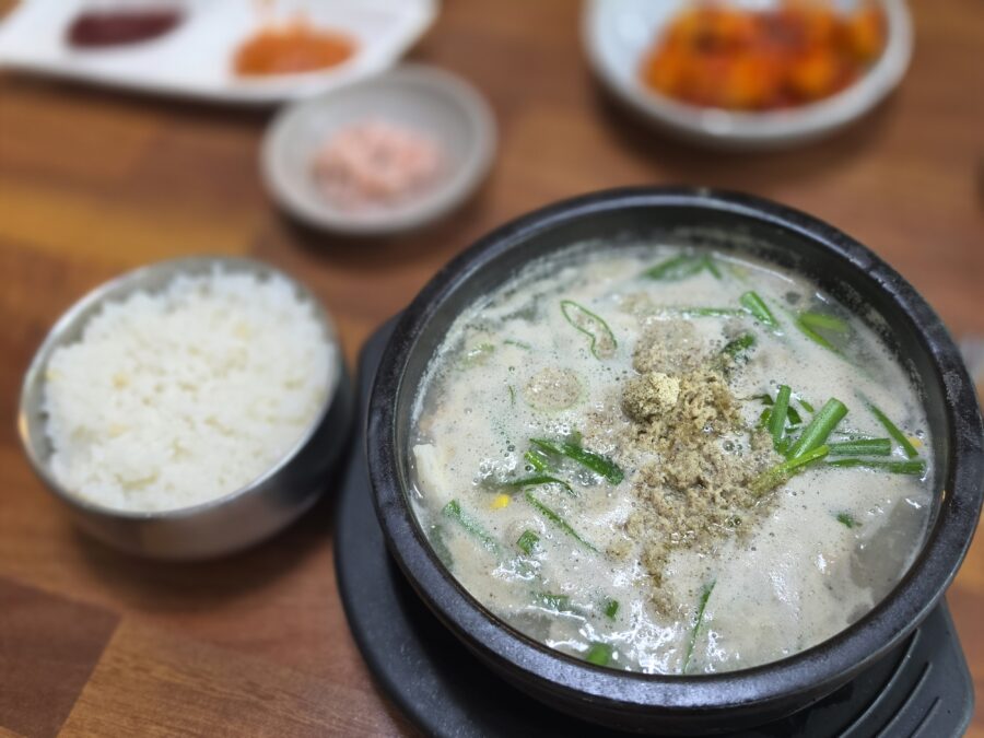 [경남/하동] 화개장터 옛날국밥 - 화개장터 아침을 여는 국밥 맛집 count(title)%, 하동 화개장터 옛날국밥 돼지국밥 scaled