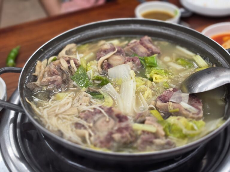 [서울/종로3가] 종로설렁탕 – 30년 전통 종로3가역 소꼬리찜 꼬리수육전골 맛집