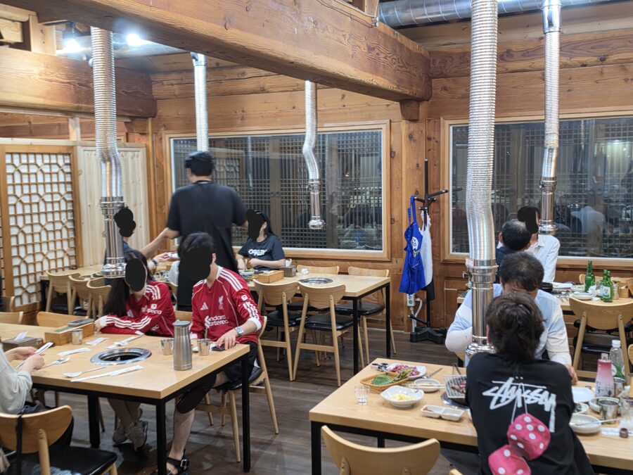 [경북/경주] 의곡숯불 - 가성비 한우 숯불 소금구이 뭉티기 경주 한우 맛집 2, 경주 의곡숯불 내부 scaled